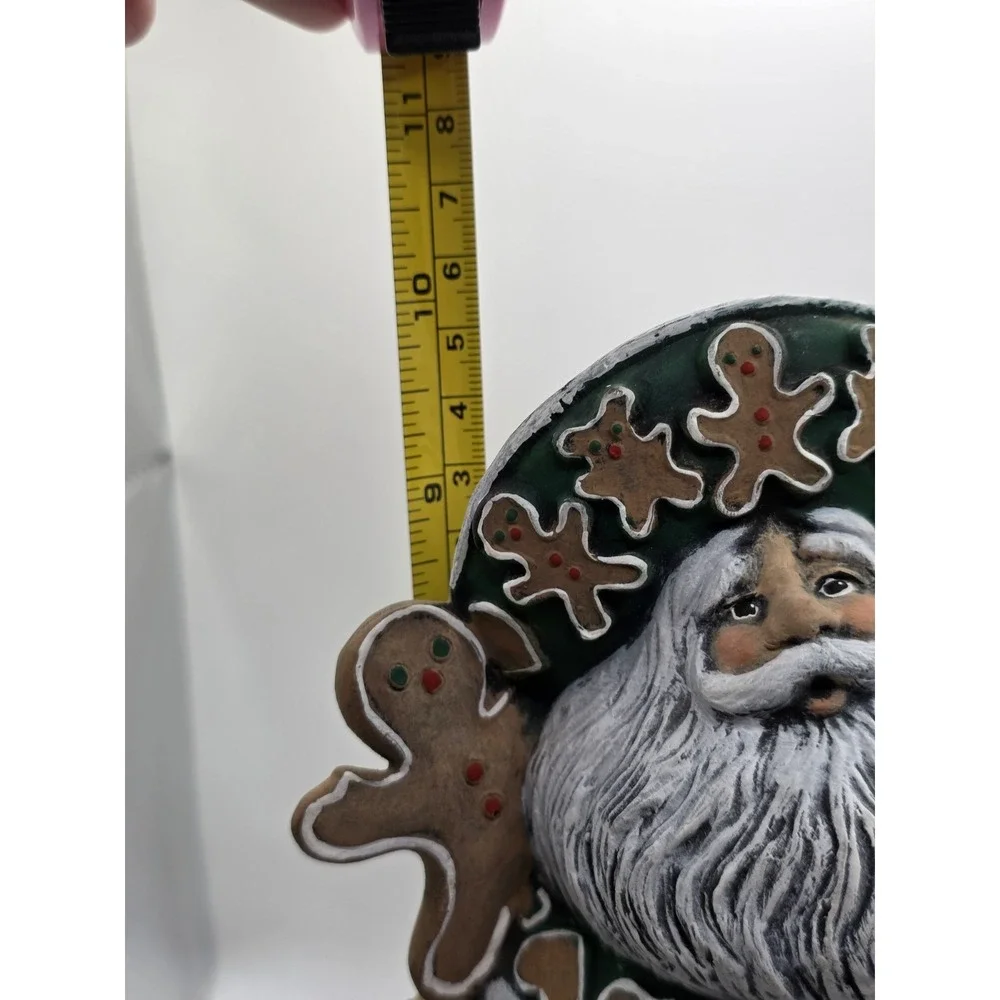 Collectors Gingerbread Man Santa 10